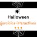 ejercicios interactivos de Halloween